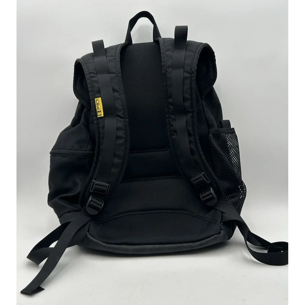 Vtg 90s Clive Trainer Skateboard Snowboard  Backpack Rare Black Carry Straps